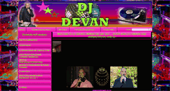 Desktop Screenshot of djdevan.co.za
